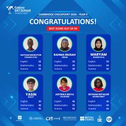 Outstanding Cambridge Checkpoint 2026 Results | Galaxy International School Ghana