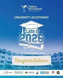 Galaxy International School: Class of 2026 University Acceptances