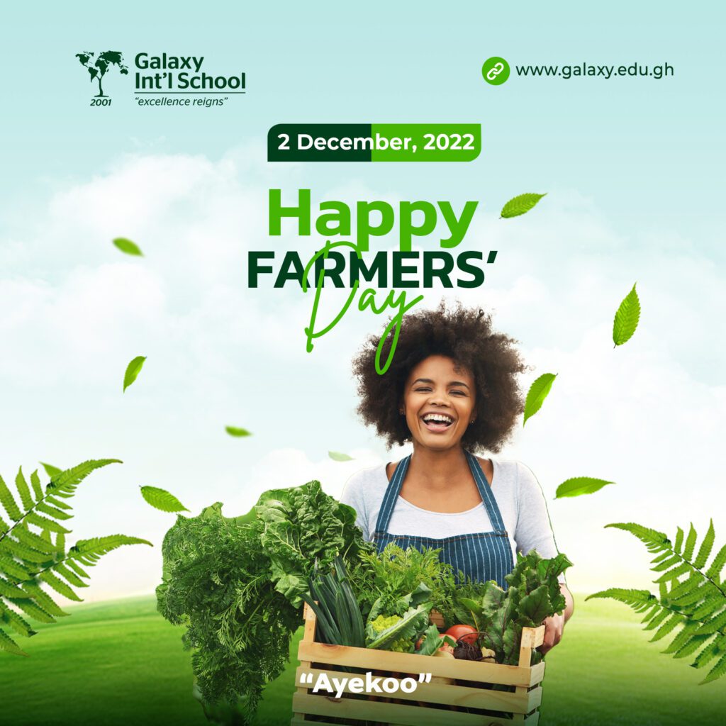 Happy Farmers Day 2022 Galaxy International School